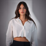 Cropped Button Up