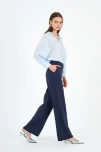 Wide-Leg Trousers